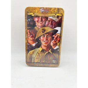 Puzzle Jigsaw NORMAN ROCKWELL 1765 AMERICA We Are Downhearted 500pc Metal Box